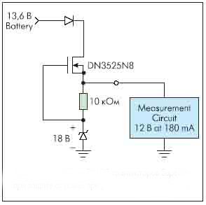 Применение DMOS транзисторов Supertex при защите от помех при работе от бортовой сети